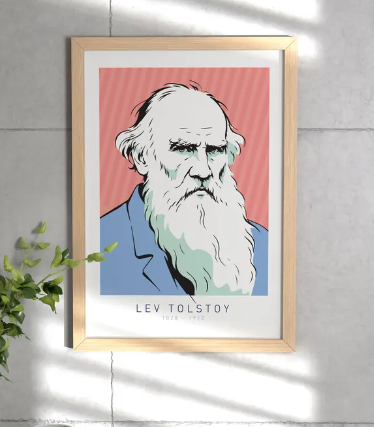 Tolstoy POPart Poster, Book Lover Gift , Literary Wall Art Print;

Bring a classic literary touch to your space with this stylized Tolstoy portrait poster. Designed with bold contrast, soft vintage colors, and a clean modern look, it is perfect for book lovers, writers, teachers, libraries, reading corners, offices, and cozy home decor.

This is a digital download. No physical item will be shipped.

You will receive:
A high-resolution printable file sized 50 × 70 cm ≈ 19.7 × 27.6 inches

You can print it at home, at a local print shop, or through an online printing service. For best results, use high-quality matte or fine art paper.

Please note:
Colors may vary slightly depending on your screen, printer, and paper type. This artwork is for personal use only and may not be resold, shared, or used commercially.